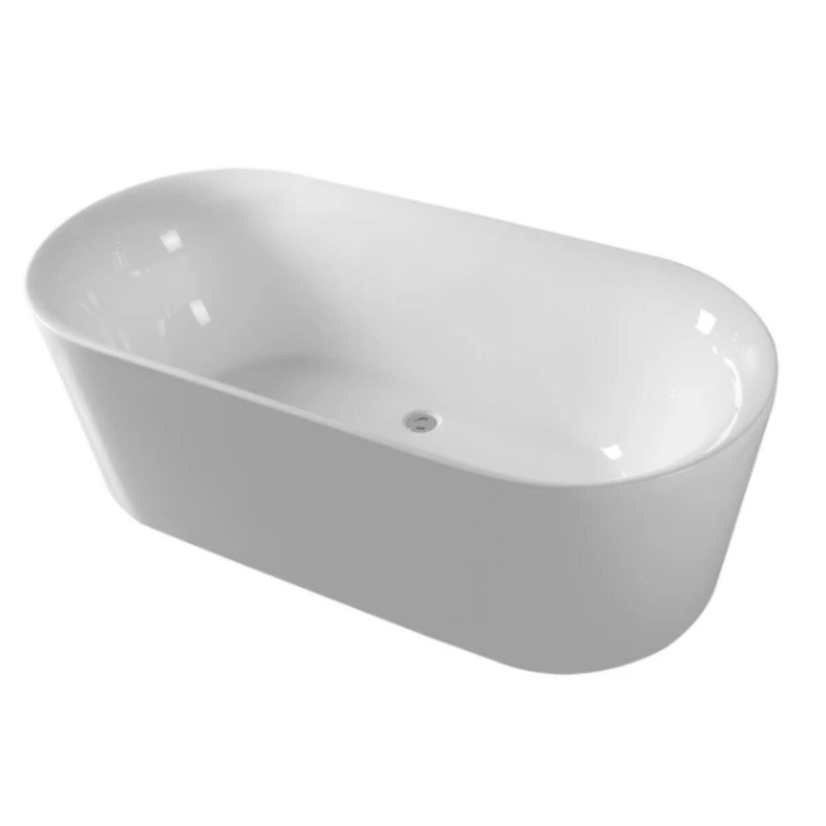 Prince 1690 Oval Freestanding Bath with Slumber Edge