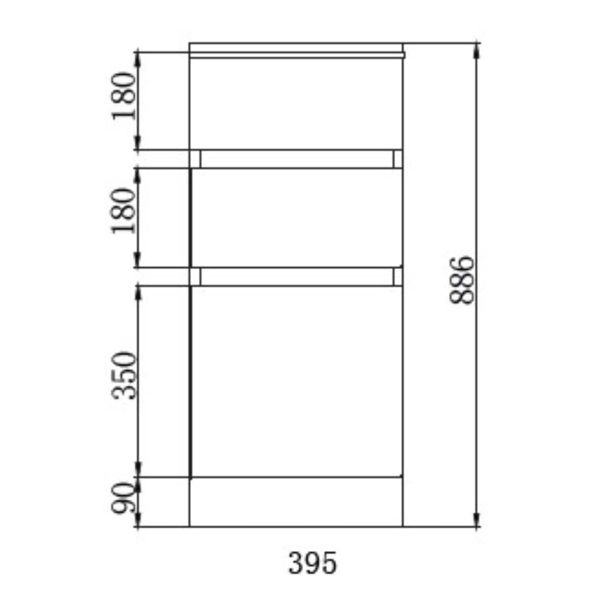 Everhard Nugleam 35l Drawer System Laundry Unit