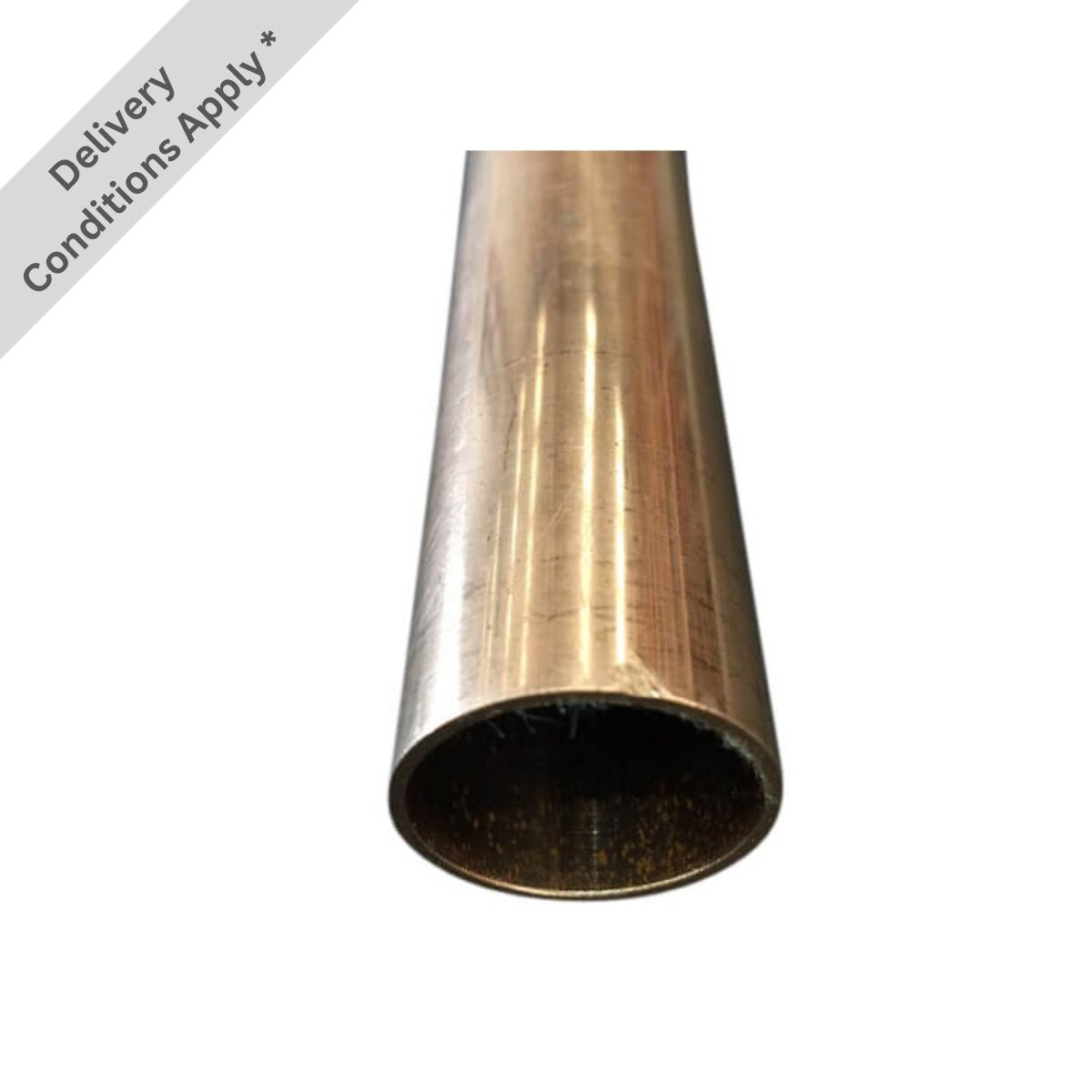 Copper Tube Hard Drawn Type B 50mm X 18G X 6M (2") Length